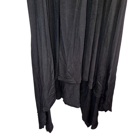 INC Medium Women's Beaded Black Sleeveless Maxi BOHO Sun Dress Miss Size 8 10 M - Picture 4 of 7